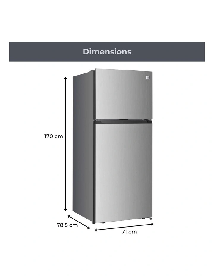 Kenmore Top Mount Fridge 498L, Stainless Steel image 7