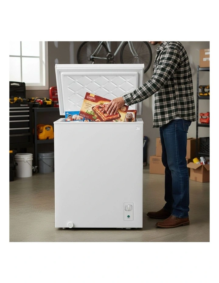 Chest Freezer 99L, Convertible Fridge or Freezer, Inverter Compressor, 4 Star Energy Rating Freezer, image 2
