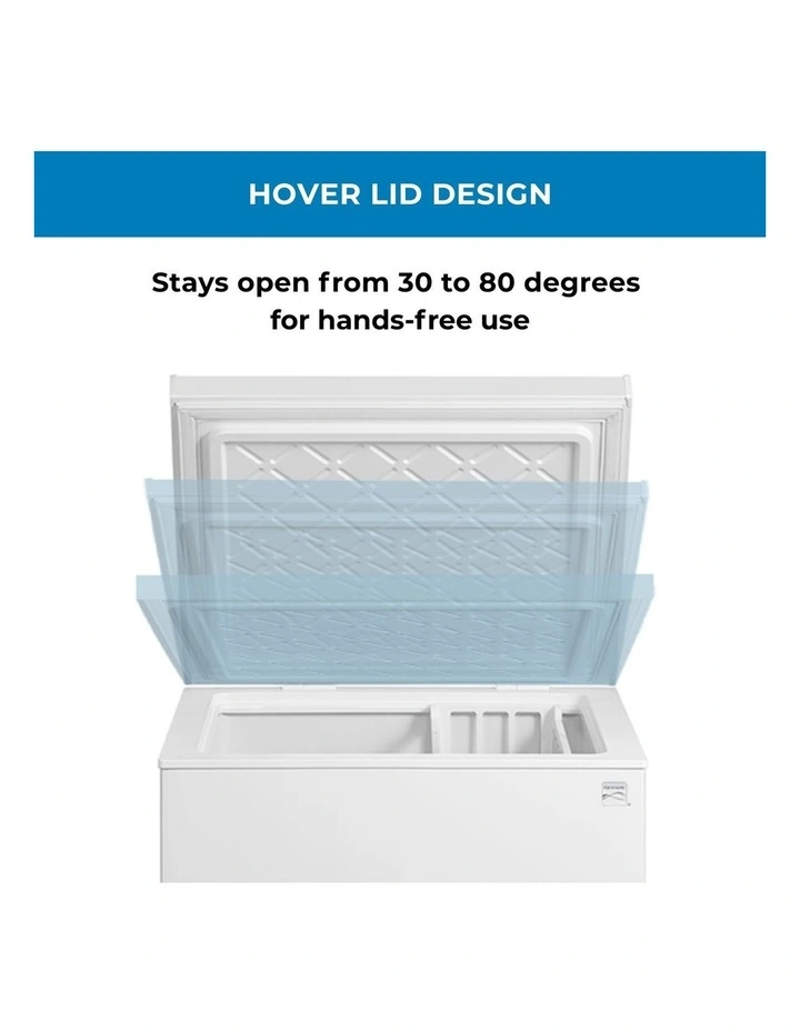 Chest Freezer 99L, Convertible Fridge or Freezer, Inverter Compressor, 4 Star Energy Rating Freezer, image 6