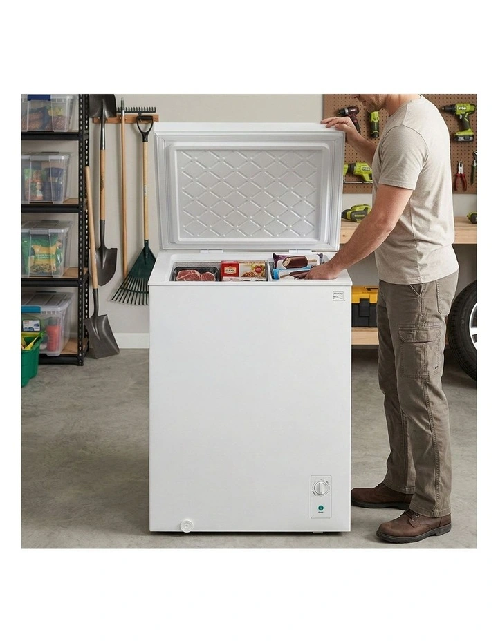 Chest Freezer 143L, Convertible Fridge or Freezer, Inverter Compressor, 4.5 Star Energy Rating Freez image 2