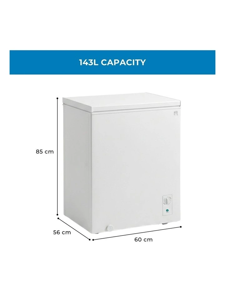 Chest Freezer 143L, Convertible Fridge or Freezer, Inverter Compressor, 4.5 Star Energy Rating Freez image 7