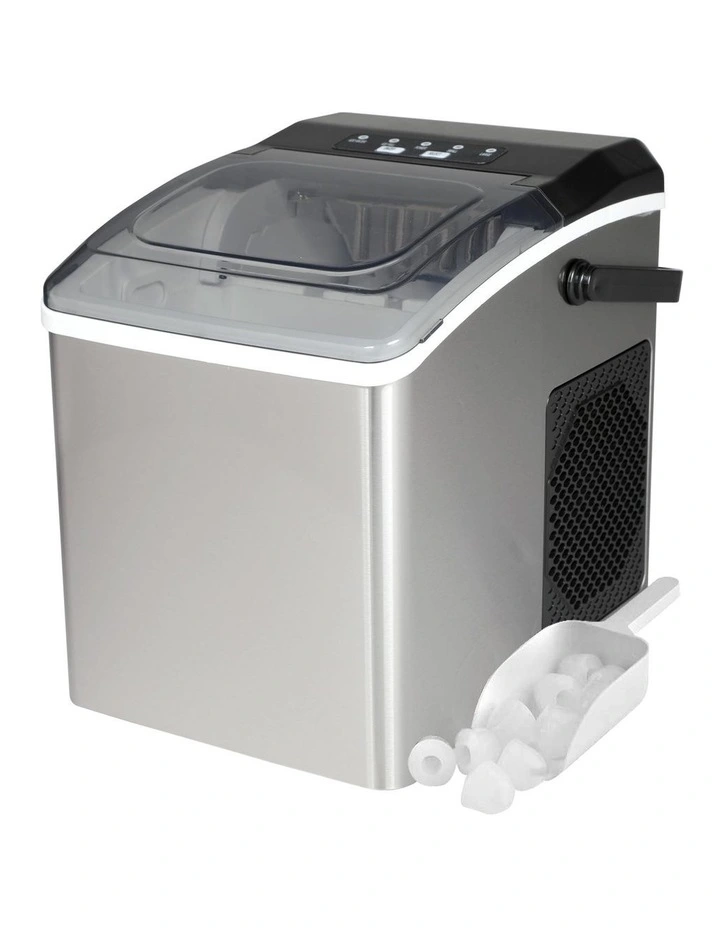 Koolatron Portable Ice Maker, 11.7kg, Stainless Steel image 1
