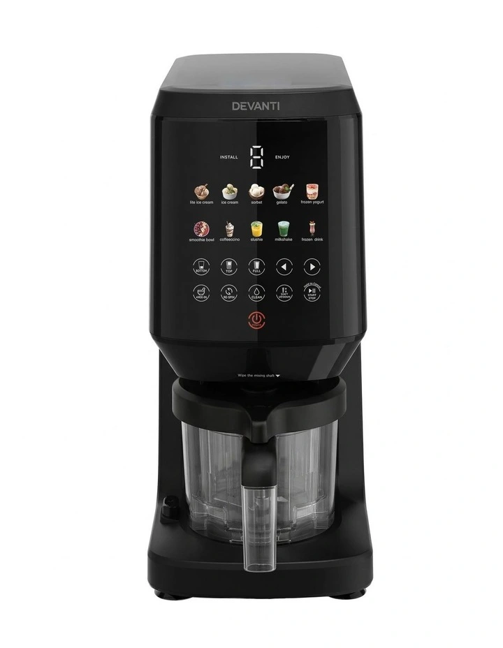 Devanti 10-in-1 Ice Cream Maker Machine Homemade Gelato Sorbet Smart Portion Control Custom Mix-Ins image 2