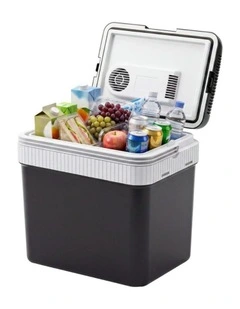 24L Portable Cooler and Warmer Fridge with AC/DC Operation