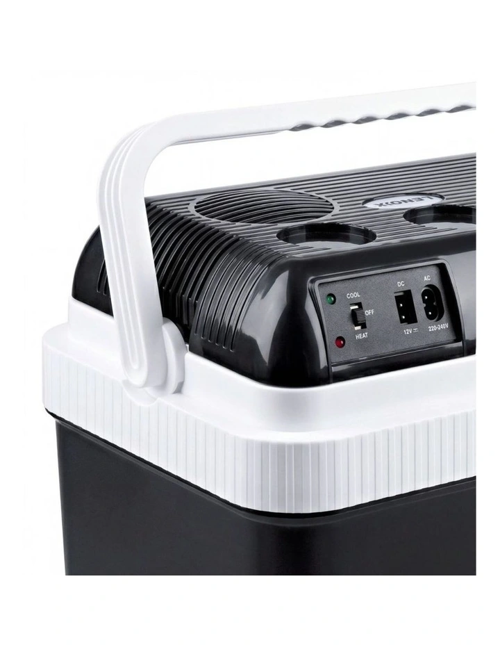 24L Portable Cooler and Warmer Fridge with AC/DC Operation image 2