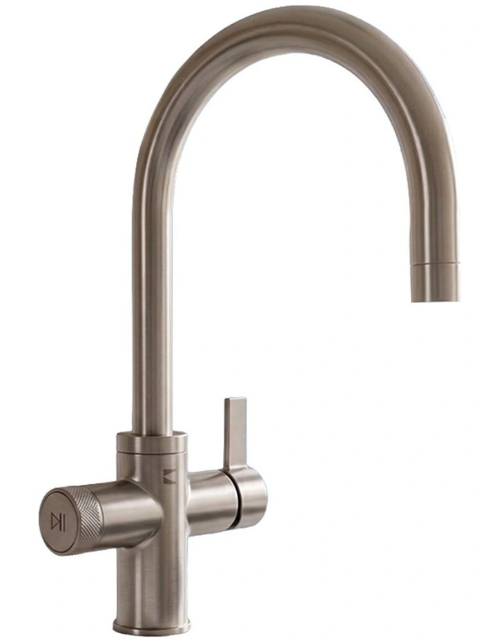 Kleenmaid UltraTap5 Water Filtration Enhancement System Kitchen Sink Filter Brushed Nickel Tap image 3