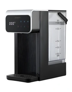 Devanti Instant Hot Water Dispenser 3L Heating Kettle 2400W Touch Control Water Black