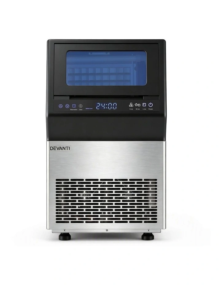 Devanti 35kg Commercial Ice Maker Freestanding Ice Cube Machine image 3