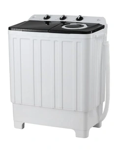 Devanti Portable Washing Machine Twin Tub 7KG White