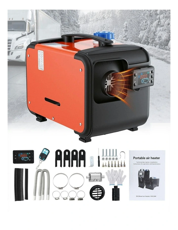 Diesel Air Heater LCD Remote Control For Car in Orange image 2