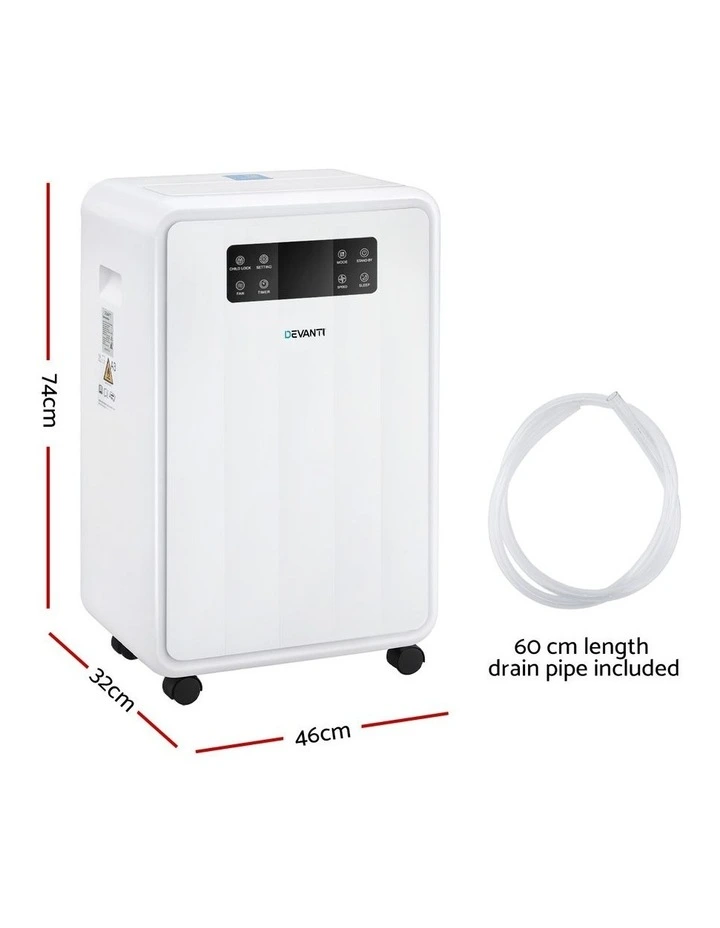 Commercial Moisture Absorber Dehumidifier 70L image 4