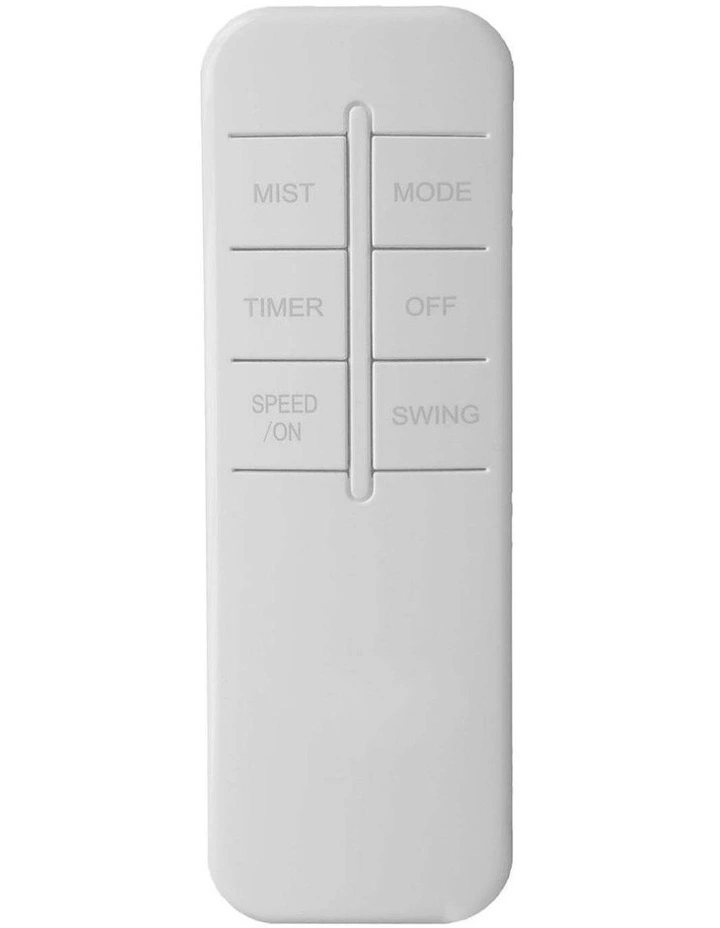 Freestanding Air Cooling Fan With Misting Water Spray in Black image 3
