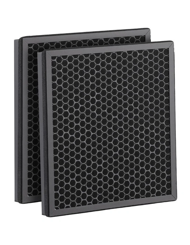Devanti Air Purifier Filter Replacement H12 HEPA 2 Pack Dual Intake image 1