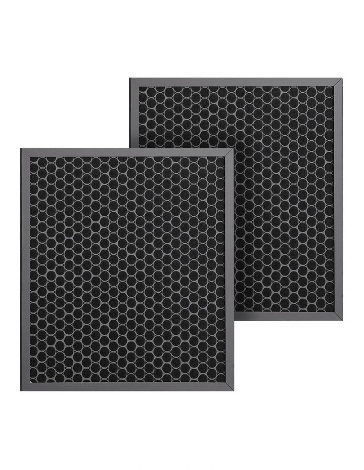 Devanti Air Purifier Filter Replacement H12 HEPA 2 Pack Dual Intake image 3
