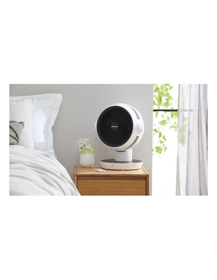 Heat & Cool 3D 40cm Oscillating Air Circulator with Remote in White image 6