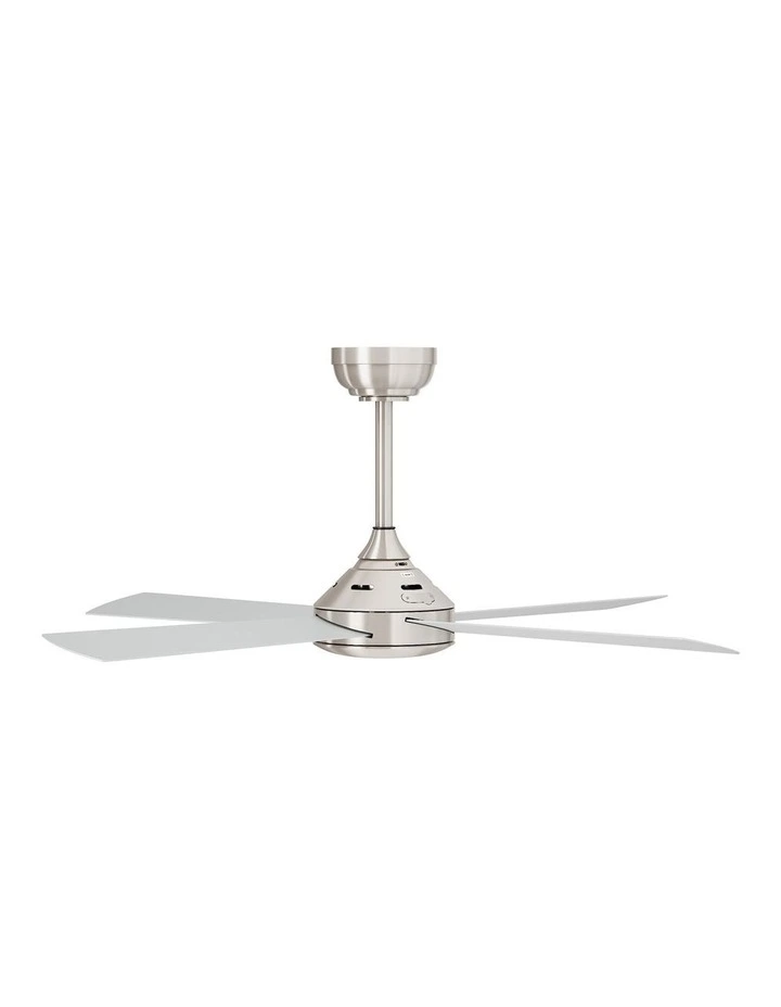 Vevare 132cm Ceiling Fan AC Motor with Remote Control Timer 4 Blades Fans Silver image 2