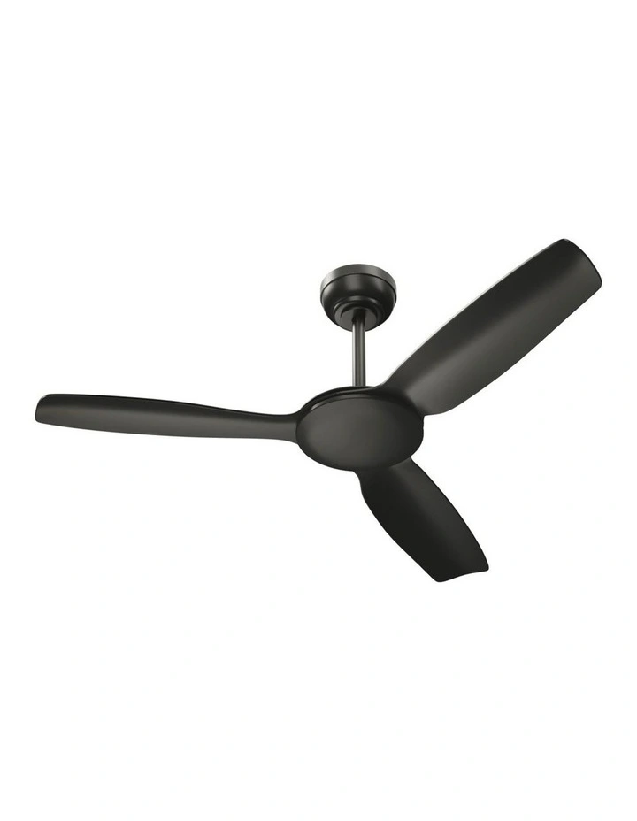 Vevare 132cm Ceiling Fan DC Motor 3 ABS Blades with Remote Control Timer Black image 1