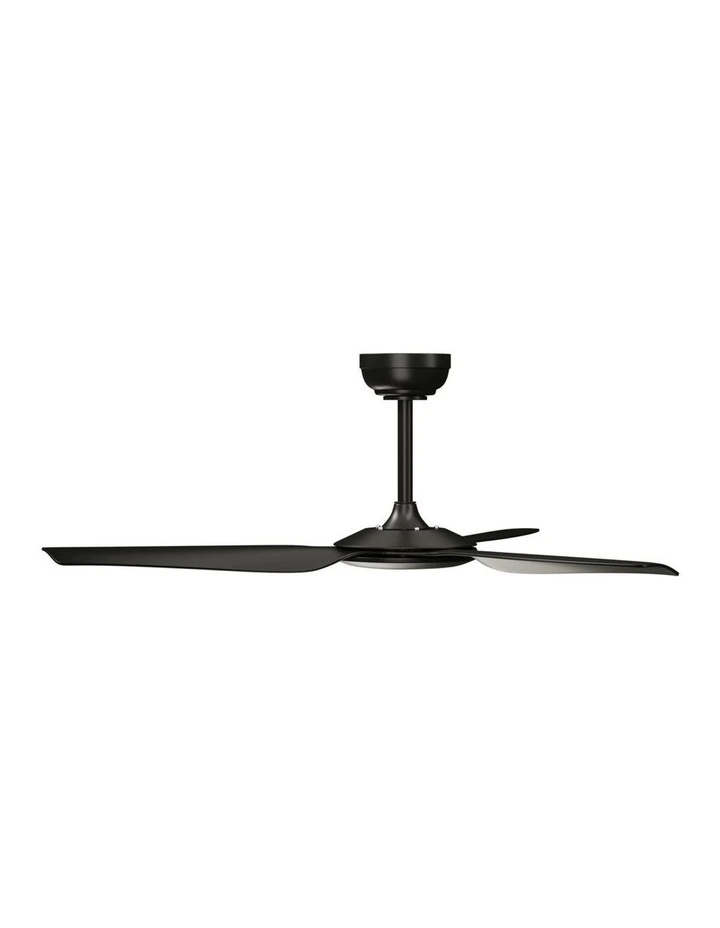 Vevare 132cm Ceiling Fan DC Motor 3 ABS Blades with Remote Control Timer Black image 2