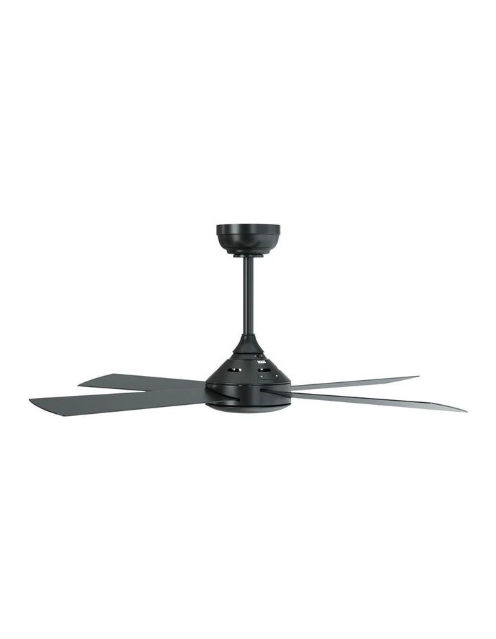 Vevare 132cm Ceiling Fan AC Motor with Remote Control Timer 4 Blades Fans Black image 2