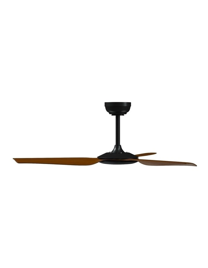 Vevare 132cm Ceiling Fan DC Motor 3 ABS Blades with Remote Control Timer Walnut image 2