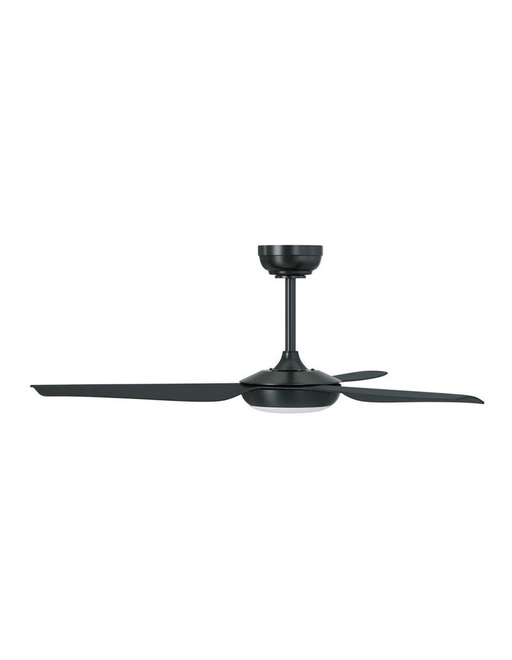 Vevare 132cm Ceiling Fan DC Motor With Light Remote Control 5 Speed Fans Black image 2