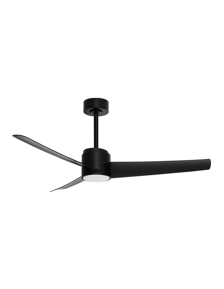 Vevare 132cm Ceiling Fan With Light DC Motor 5 Speed Remote Control Timer Black image 2