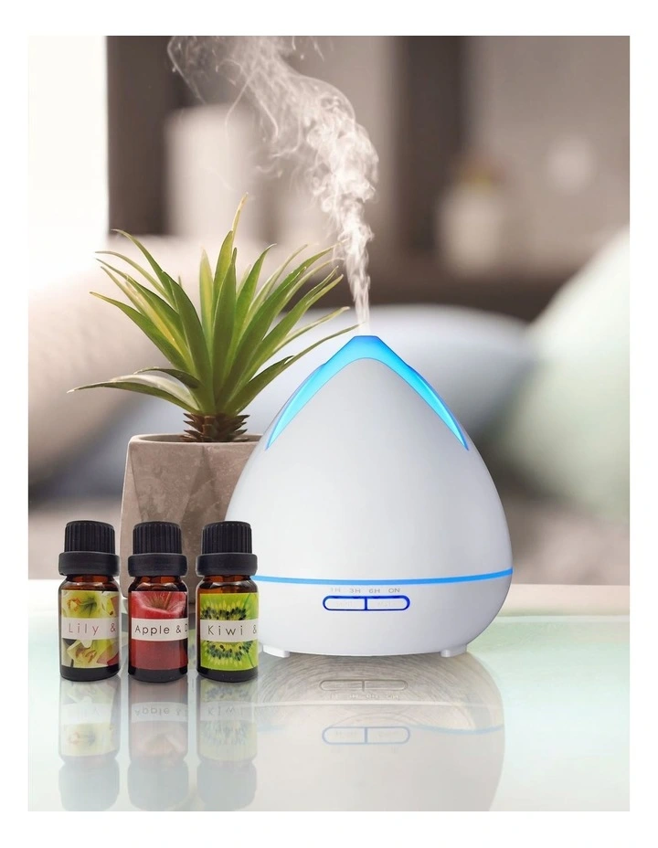 Essential Oils Ultrasonic Aromatherapy Diffuser Air Humidifier 3 Oils 400ML image 3