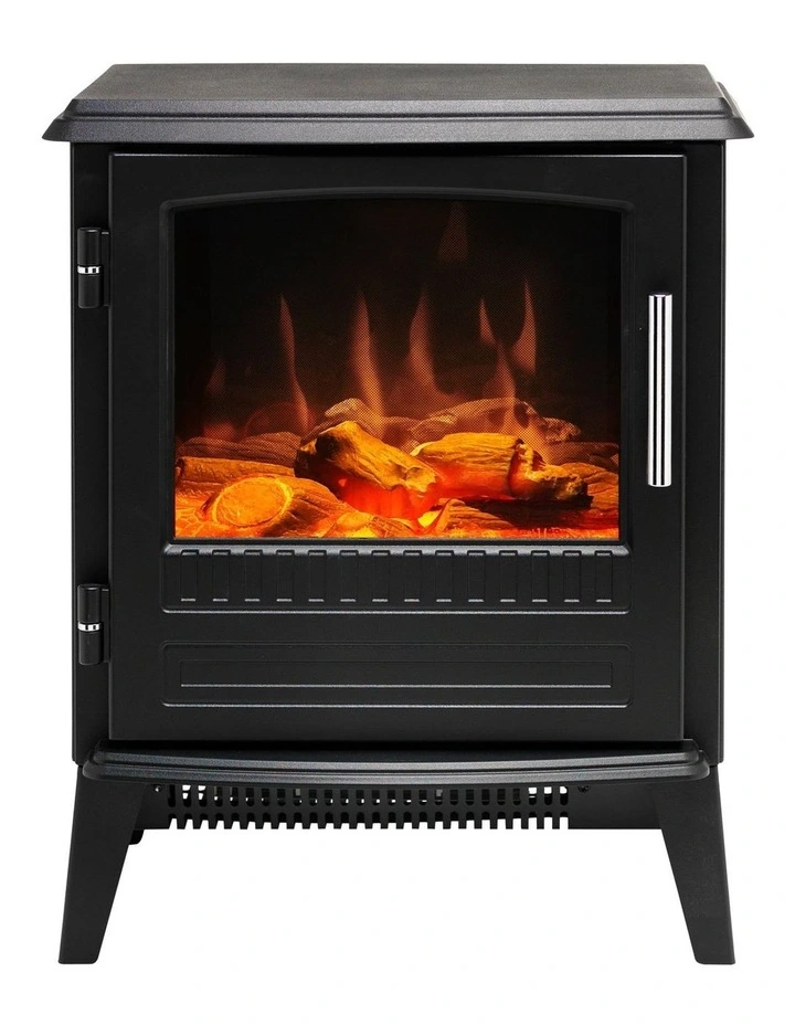 Dimplex 2kW Electric Fan Heater Bari Portable Stove Fireplace Style image 2