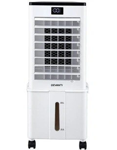Devanti 8L 3-in-1 Evaporative Air Cooler 4 Ice Packs Remote Control 3 Speed