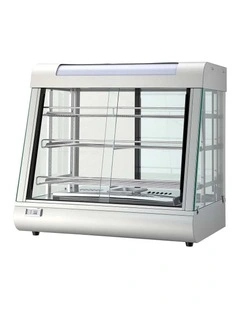 Devanti Commercial Food Warmer 1500W 3 Shelf Heated Display Cabinet
