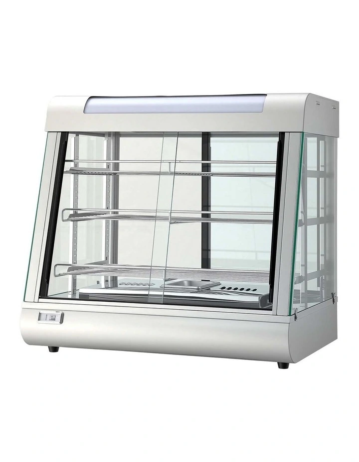 Devanti Commercial Food Warmer 1500W 3 Shelf Heated Display Cabinet image 1