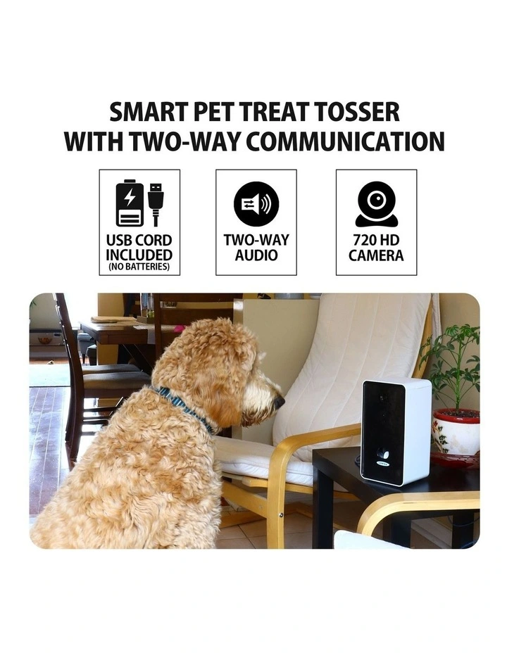 Smart Treat Feeder With Wifi Camera in Multi image 4