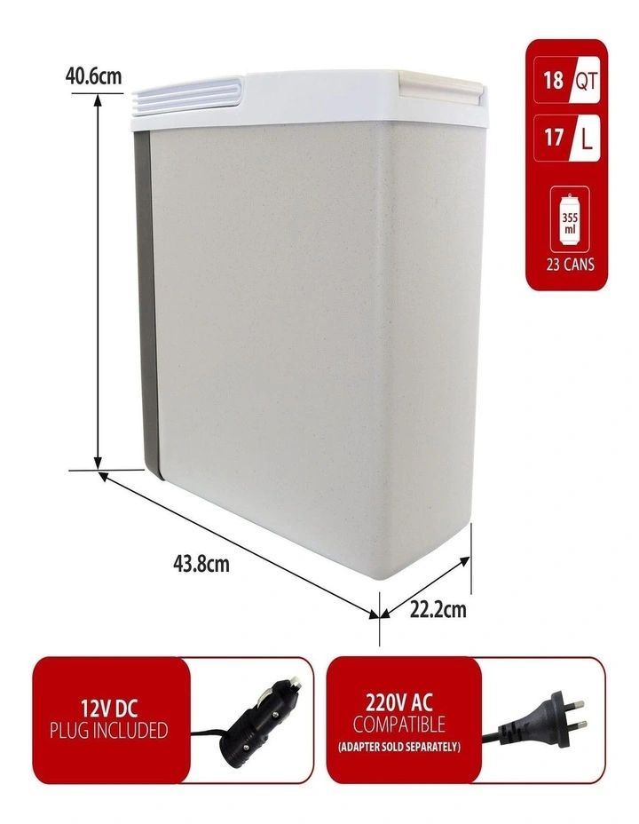 12v Personal Cooler Portable Travel Fridge 17L image 7