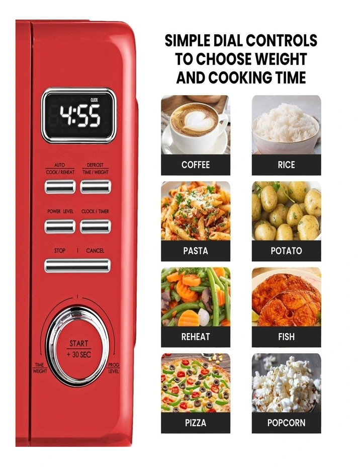 Retro Microwave Oven 25L image 3