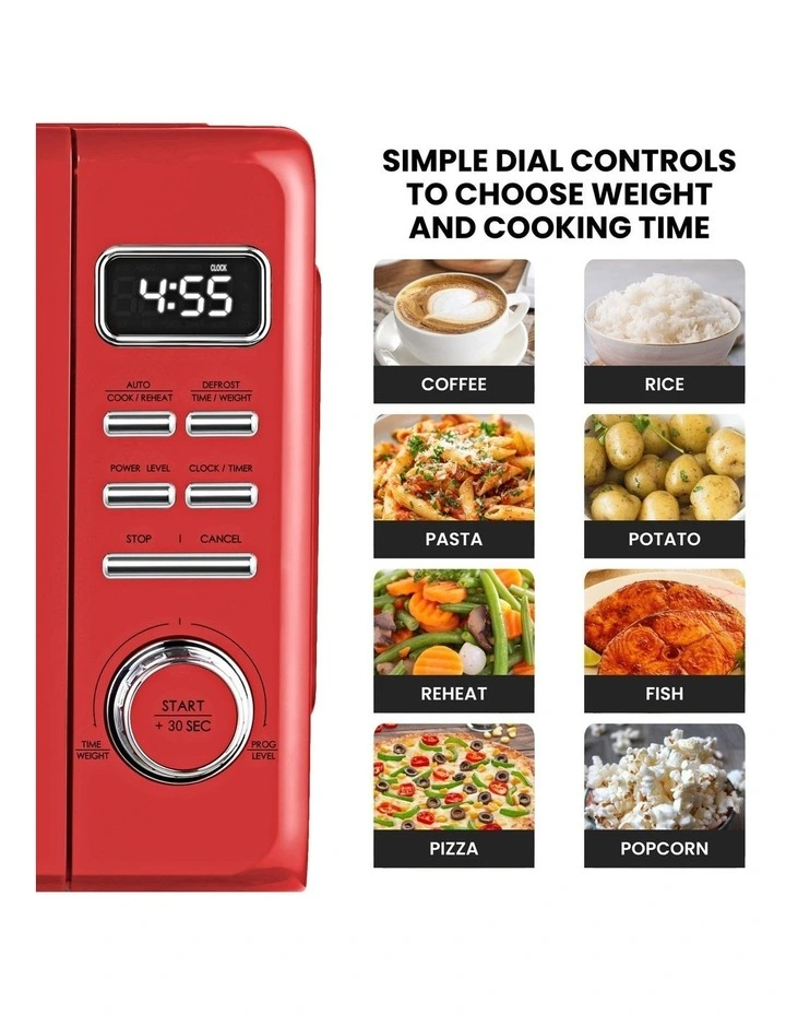 Retro Microwave Oven 25L image 4