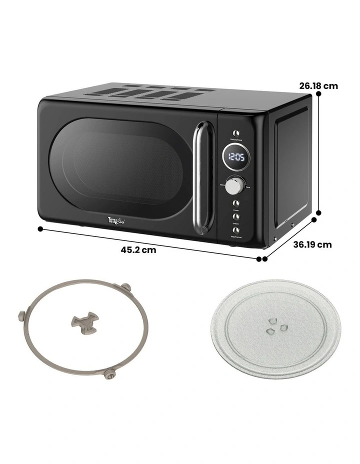 Retro Microwave Oven 20L image 6