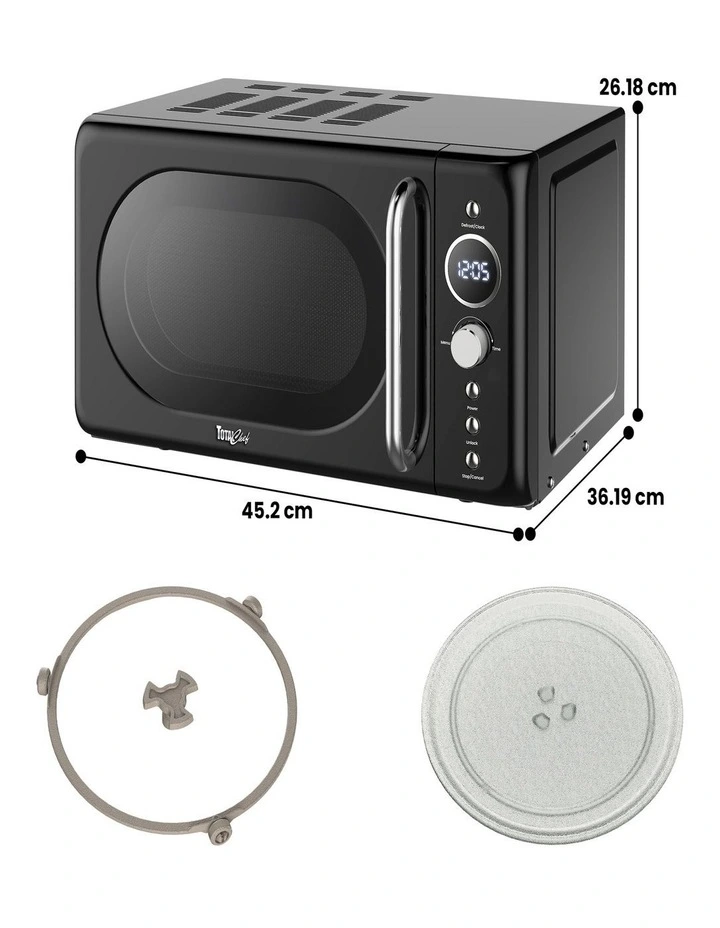 Retro Microwave Oven 20L image 6