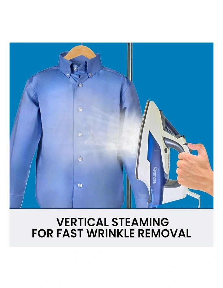 Clothing Steam Iron in Blue image 5