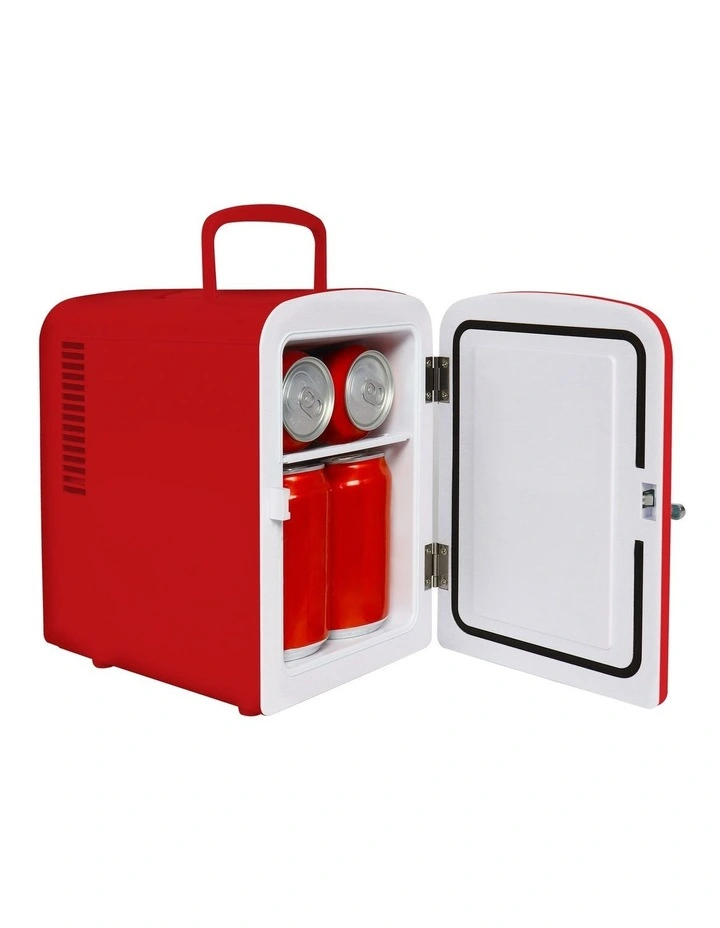 Retro Mini Fridge With Bluetooth Speaker 4L image 2
