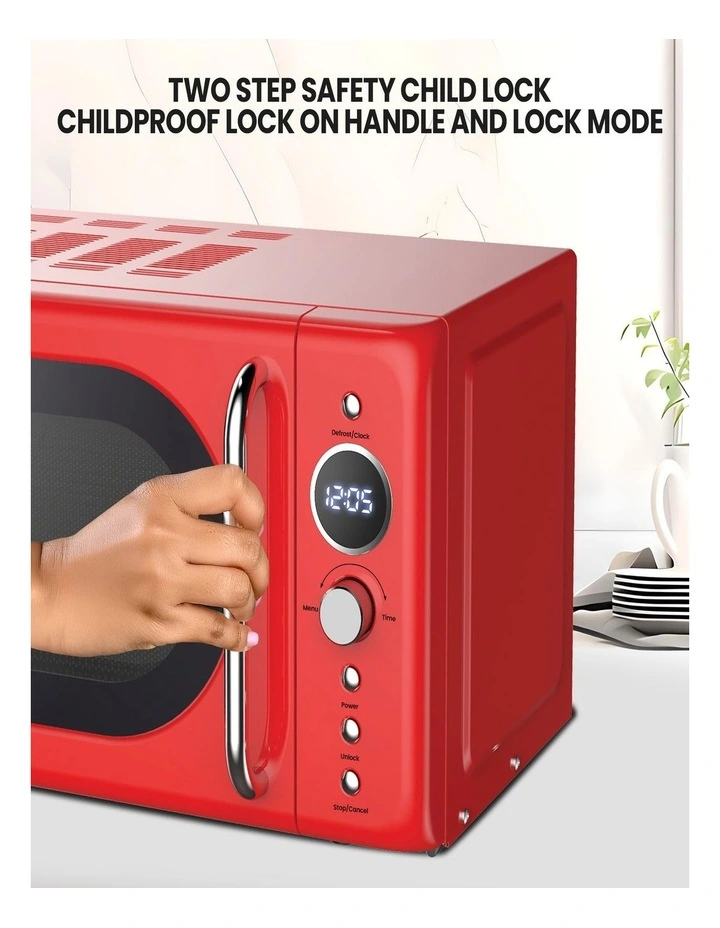 Retro Microwave Oven 20L image 5