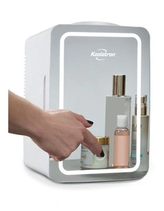 Cosmetics Fridge With LED Mirror 6L