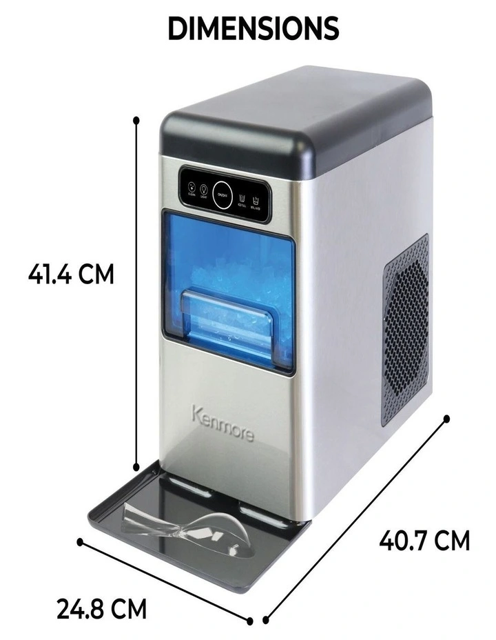 Front-Load Portable Nugget Ice Maker image 6