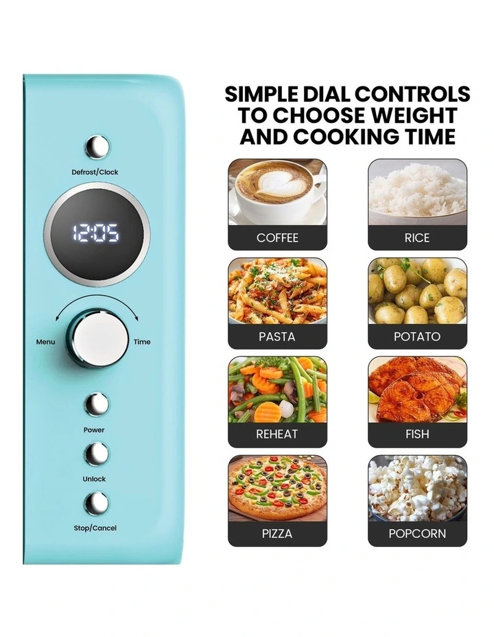Retro Microwave Oven 20L image 4
