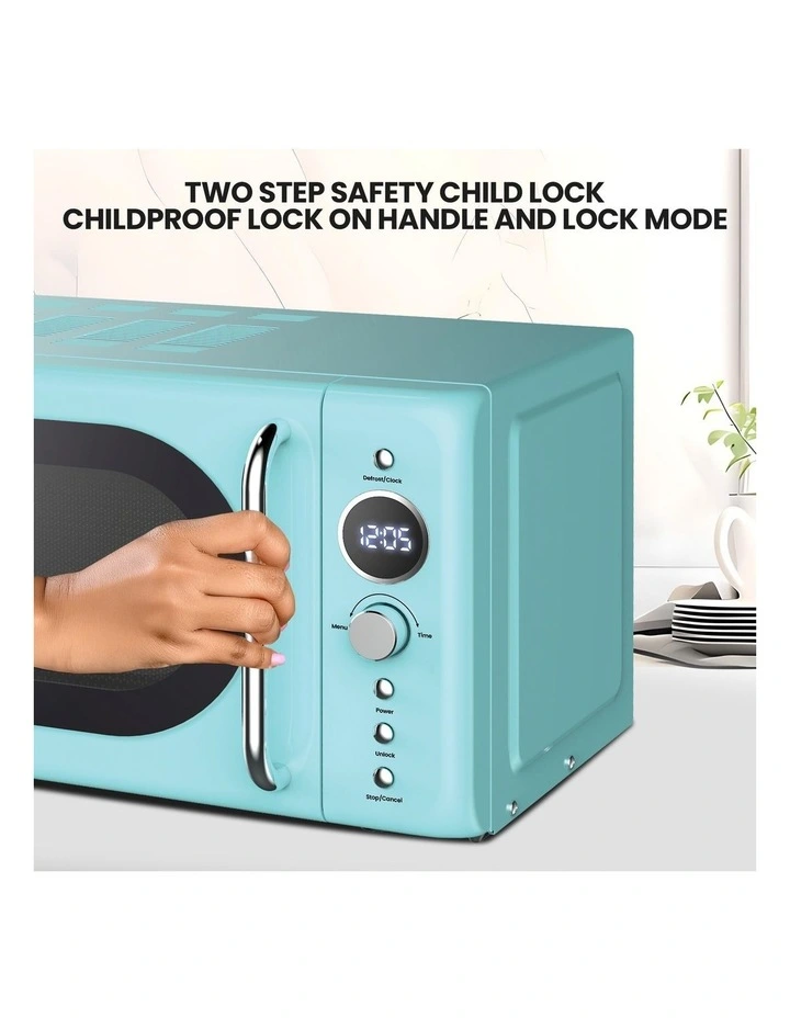 Retro Microwave Oven 20L image 5