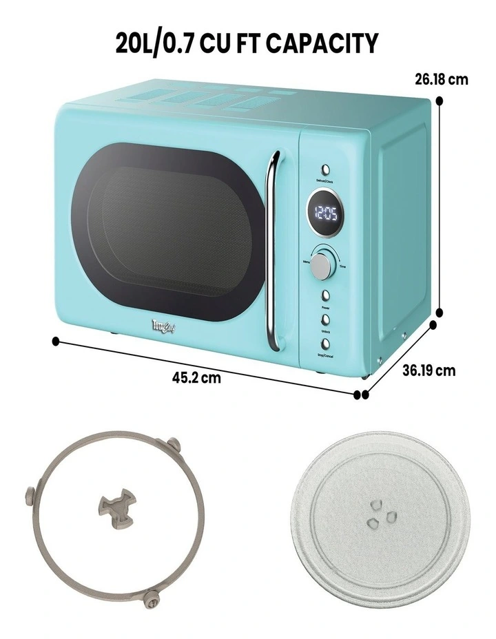 Retro Microwave Oven 20L image 6