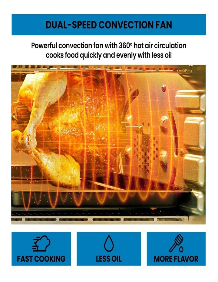 Air Fryer Toaster Oven 24L image 4