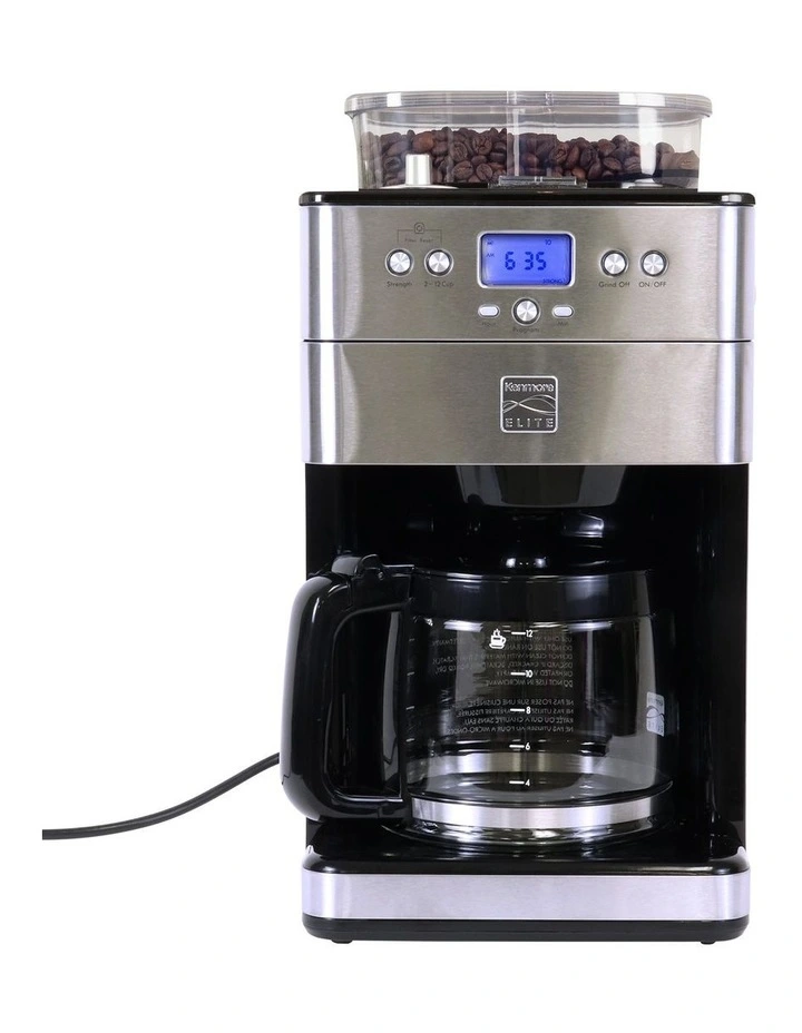 Elite Automatic Coffee Maker With Burr Grinder image 1