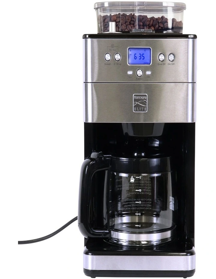 Elite Automatic Coffee Maker With Burr Grinder image 1