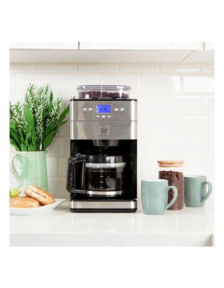 Elite Automatic Coffee Maker With Burr Grinder image 2