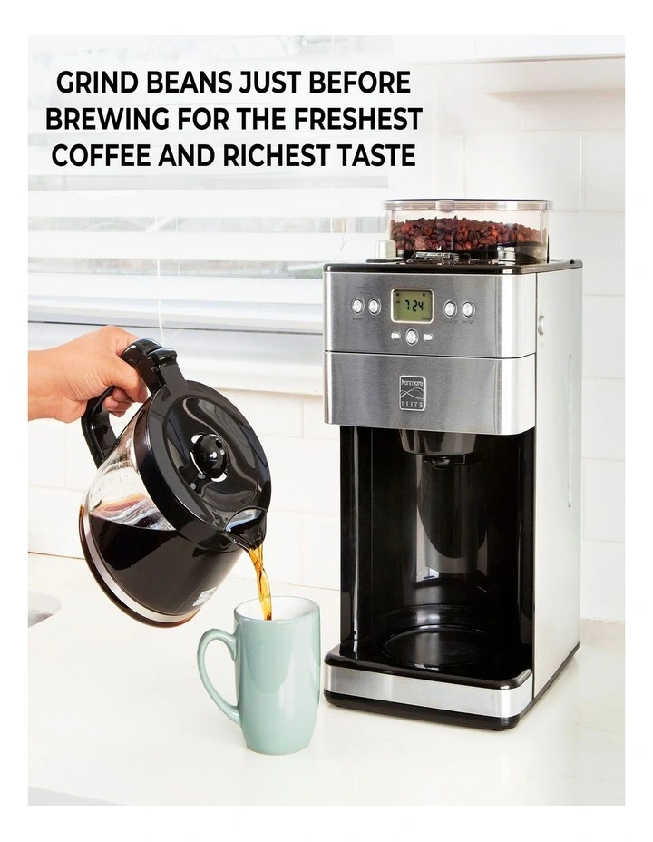 Elite Automatic Coffee Maker With Burr Grinder image 5